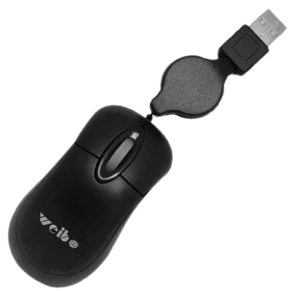 MOUSE OPTICO RETRATIL - YA-FC-280