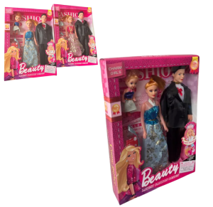 BONECA BEUATY COM FAMILIA - 8089