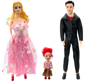 BONECA BEUATY COM FAMILIA - 8089