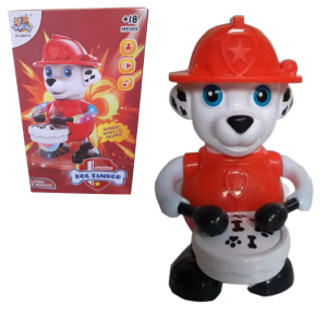 CACHORRO PATRULHA C/TAMBOR + LUZ + SOM - TK-AB8712