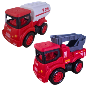 CAMINHÃO BOMBEIRO A FRICÇÃO SORTIDO - TK-AB0029