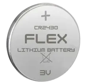 BATERIA CR2430 FLEX C/5 UNID - FX-CR2430