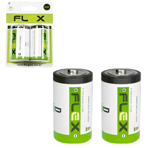 PILHA D ALCALINA C/2 UNID - FX-DK2
