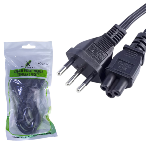 CABO DE FORÇA P/FONTE NOTEBOOK 1.2M - XC-CF-02