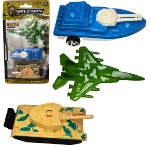 VEICULO MILITAR A FRICÇÃO C/3 PÇS - ASH-15.5188