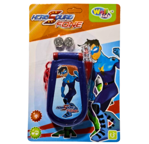 CELULAR INFANTIL C/SOM E LUZ HERO - WBU2864